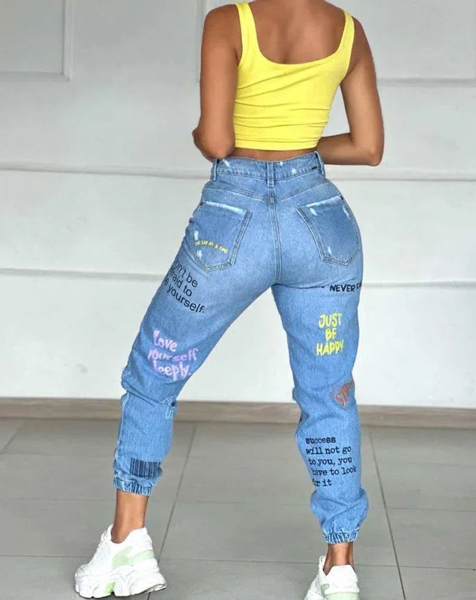 Believe in Love Boyfriend Jean